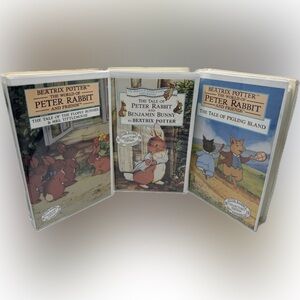 Beatrix Potter Collector's Edition 100th Anniversary Peter Rabbit VHS, Classic